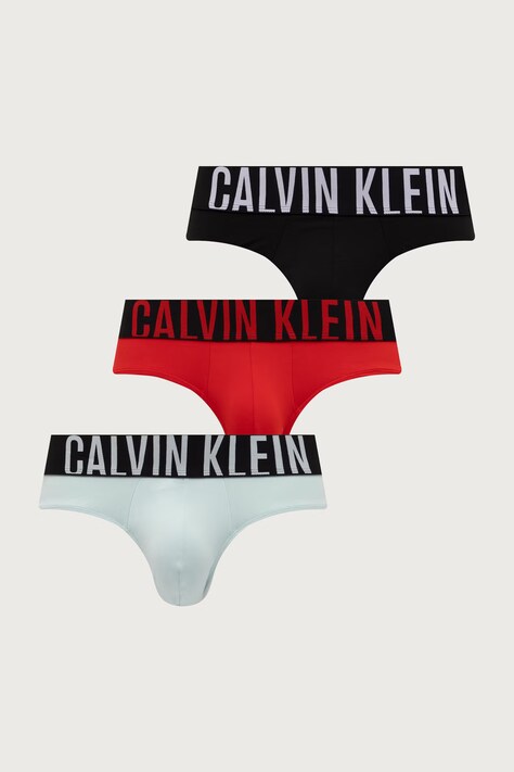 Calvin Klein Underwear Slipy męskie 3-pack turkusowe 000NB3610A