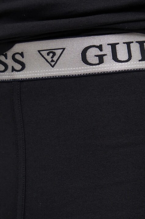 Піжама Guess — AW24-BIM09N, чорний — фото 6