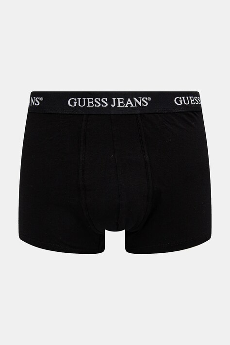 Guess Jeans boxeri 3-pack barbati, culoarea negru, M4BZ48 K6YW1
