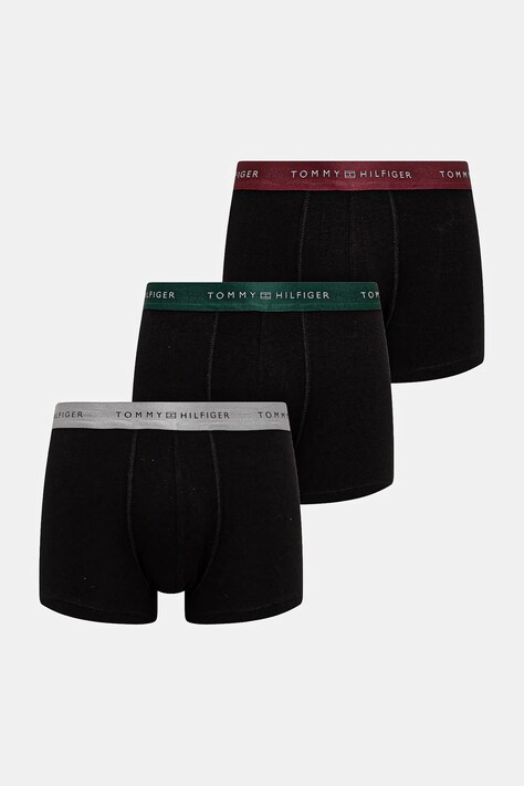 Tommy Hilfiger bokserki 3-pack męskie kolor czarny UM0UM03411