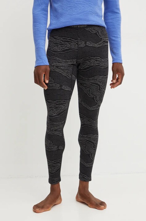 Icebreaker funkcionális legging Merino 260 Vertex fekete, IB0A573601W1