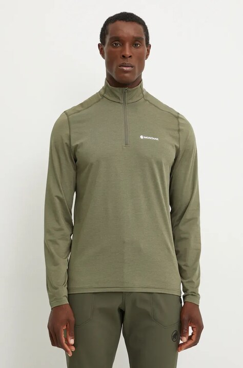 Функциональный лонгслив Montane Dart XT цвет зелёный MDXZN16