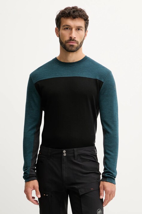 Smartwool longsleeve funkcyjny kolor zielony SW002570
