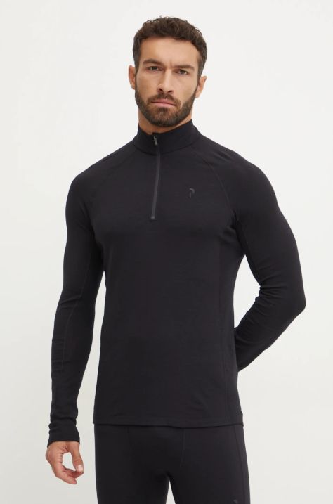 Peak Performance longsleeve funcțional Magic culoarea negru, G79886