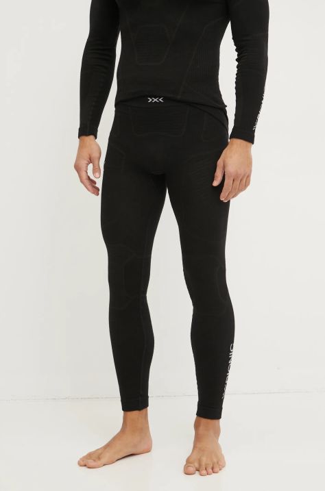 X-Bionic leggins funzionali Symbio Merino colore nero YPP2W24M