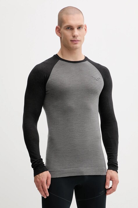 Dynafit longsleeve funkcyjny Tour Light Merino kolor czarny 08.0000071364