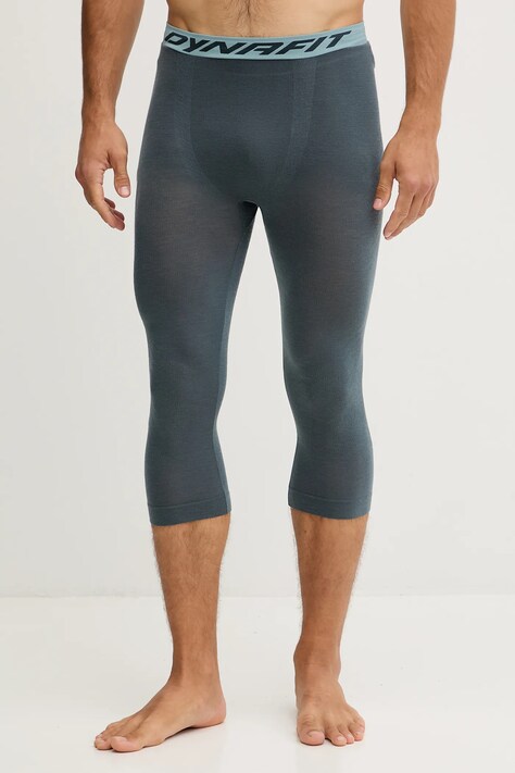 Dynafit legginsy funkcyjne Tour Light Merino kolor turkusowy 08.0000071386