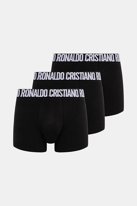CR7 Cristiano Ronaldo bokserki 3-pack męskie kolor czarny 8100-4900-2757