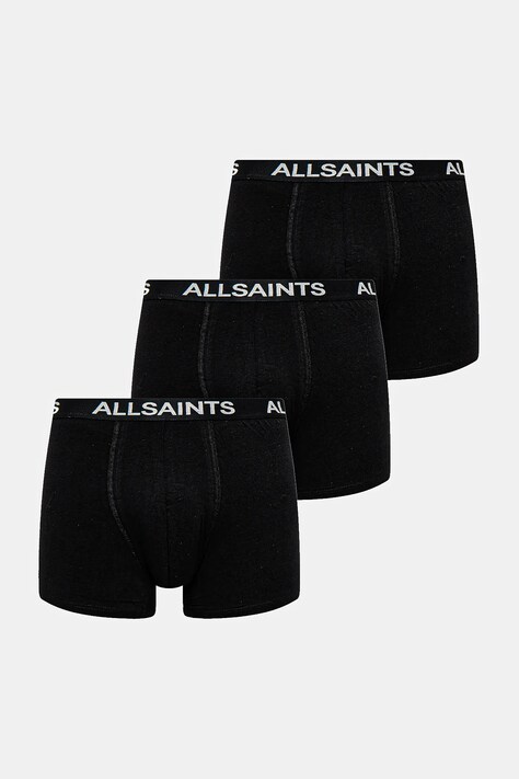 AllSaints  3-pack culoarea negru, 43ASM493454TD