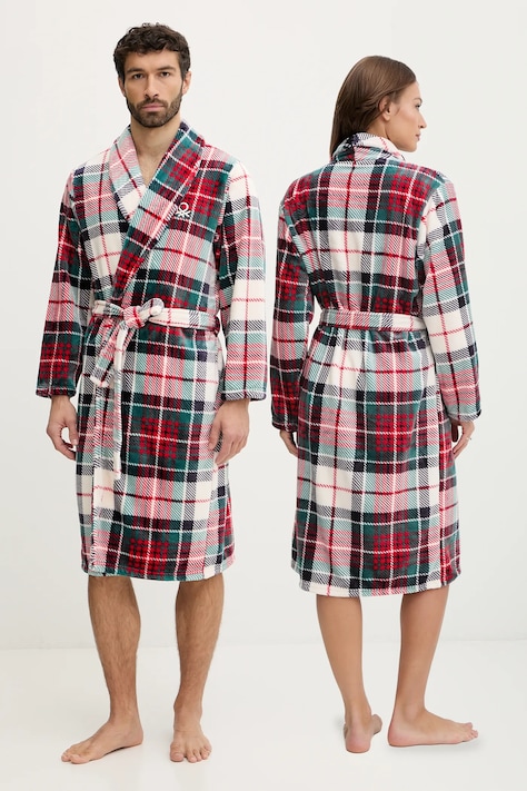 United Colors of Benetton halat culoarea negru, 6FK82801F