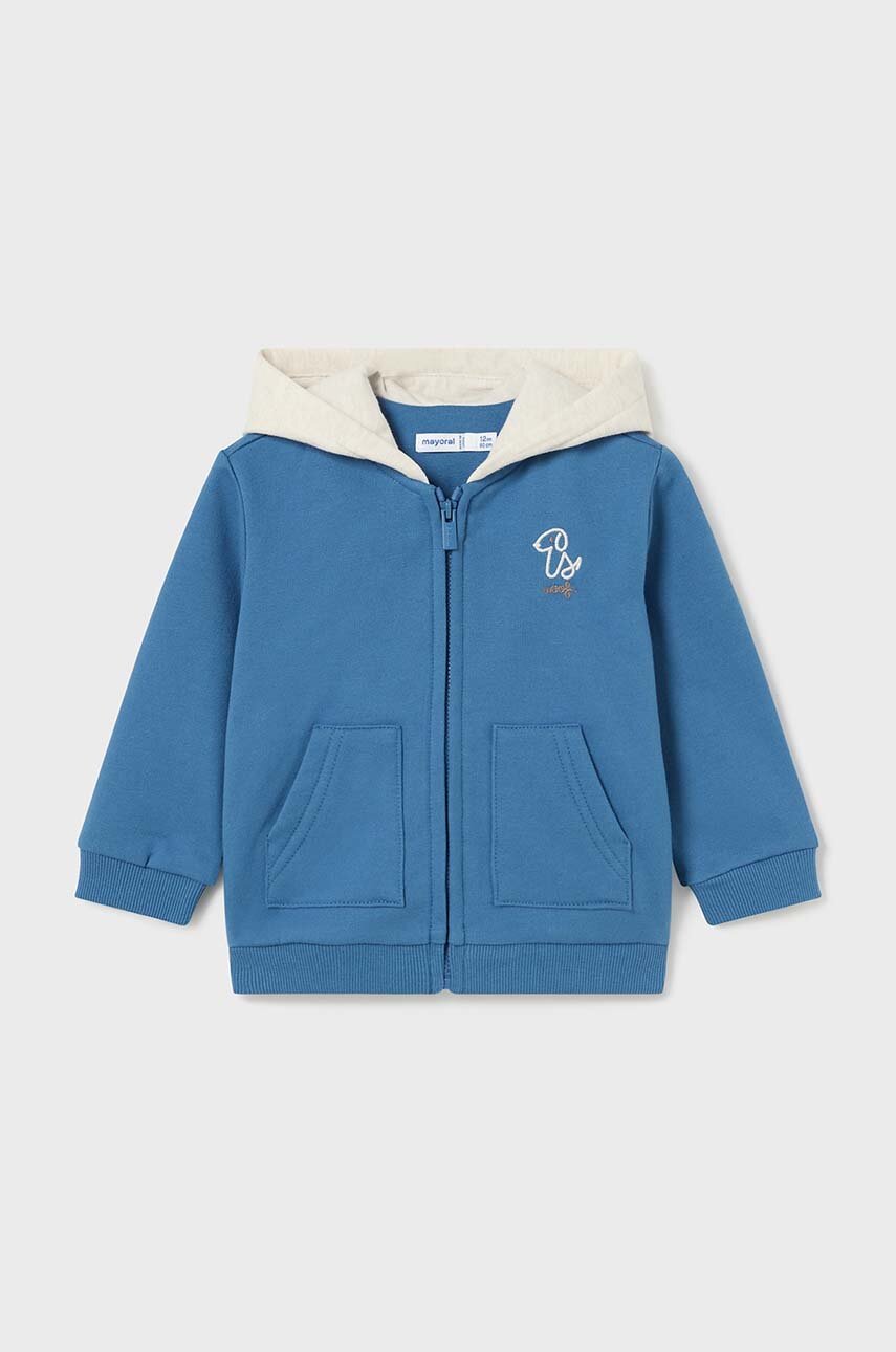 Mayoral bluza bebe cu glugă, neted, 2473