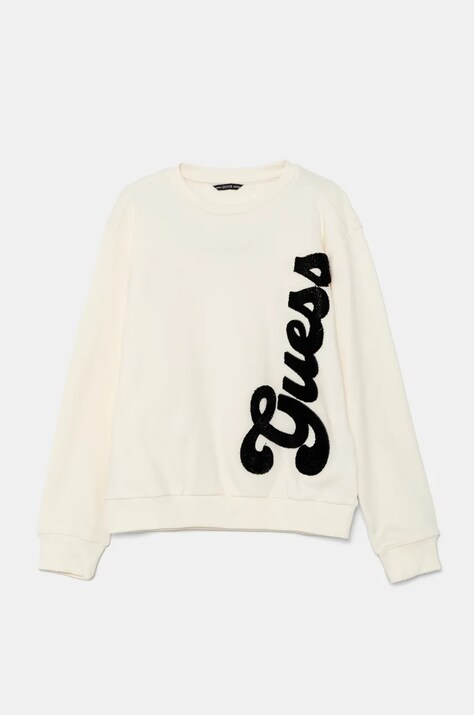 Кофта Guess колір бежевий з аплікацією L4BQ08 KAD73