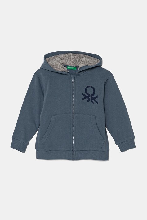 Дитяча кофта United Colors of Benetton з капюшоном візерунок 3EB5G503E