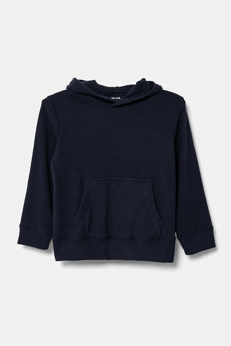 Παιδική μπλούζα Abercrombie & Fitch χρώμα: ναυτικό μπλε, με κουκούλα, KI224-4112