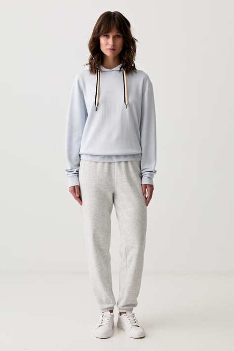 BOSS кофта loungwear жіноча CP Stripe Hoodie — фото 2