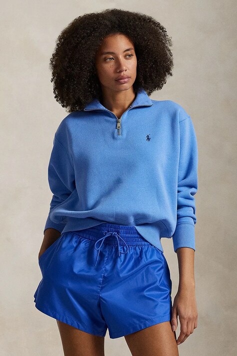 Polo Ralph Lauren felpa donna colore blu  211851659