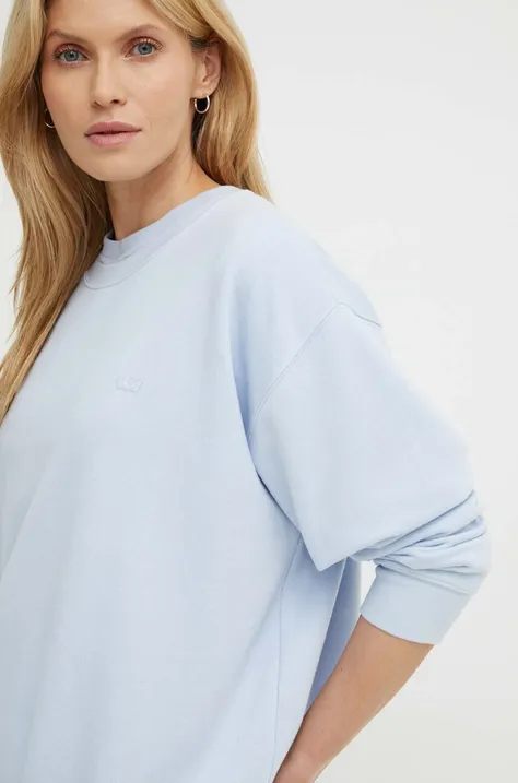 Levi's bluza damska kolor fioletowy gładka A5942