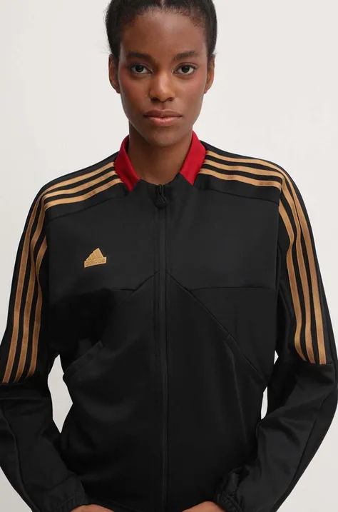 Pulover adidas Tiro ženski, črna barva, IW6798