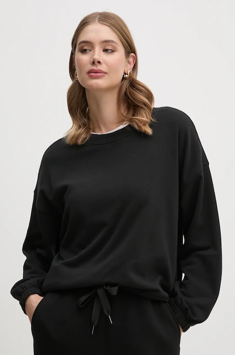 Кофта United Colors of Benetton жіноча колір чорний однотонна 31NB3M06V