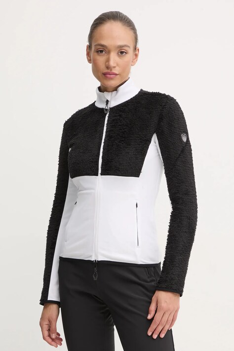 EA7 Emporio Armani bluza sportowa kolor czarny wzorzysta TJSTZ.6DTM50