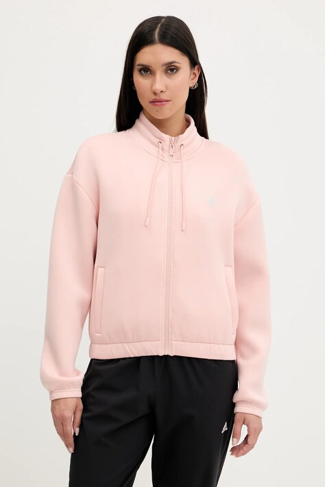 Guess bluza CECILIA damska kolor pomarańczowy z aplikacją V4BQ14 K7UW2
