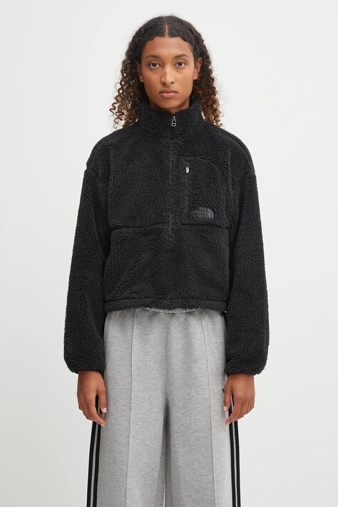 The North Face bluza polarowa TNF Extreme Pile Pullover kolor czarny gładka NF0A88ZCJK31
