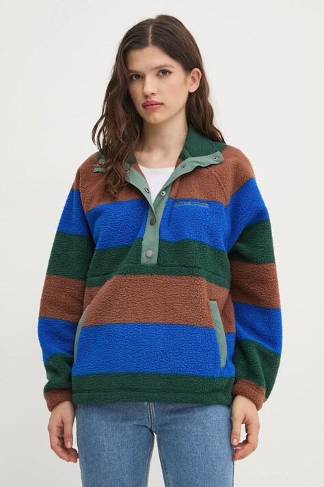 Fleecová mikina Quiksilver Half Zip Polar více barev, EQYFT05000