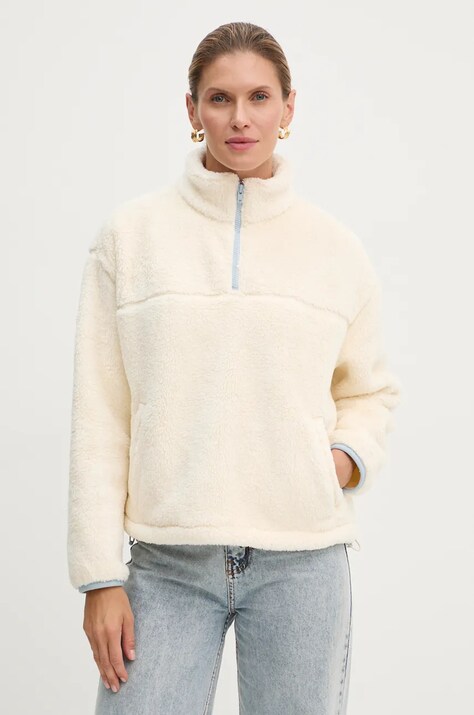 Levi's bluza femei, culoarea bej, neted, A9339