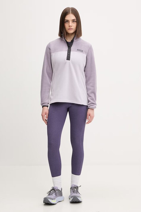Columbia bluza sportowa Benton Springs kolor fioletowy wzorzysta 2085651