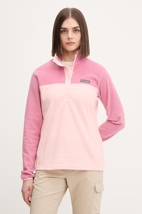 Columbia bluza sportowa Benton Springs kolor różowy wzorzysta 2085651