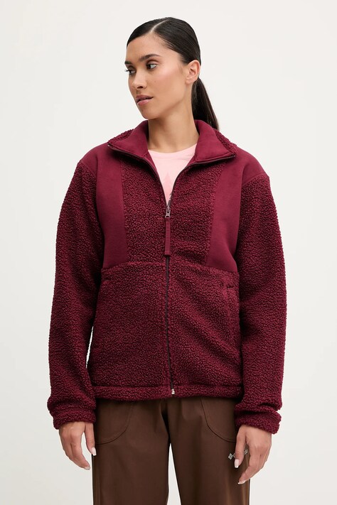 Columbia bluza sportowa Panorama kolor bordowy gładka 2085883