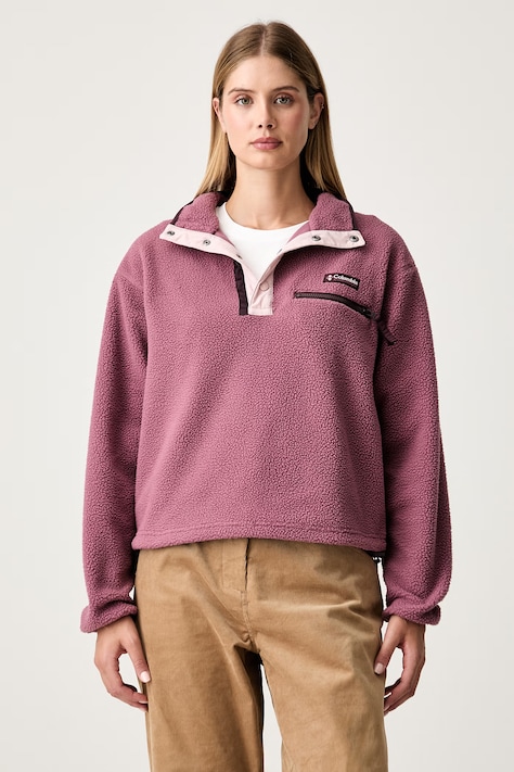 Columbia bluza sportowa damska polarowa Helvetia różowa 2092231