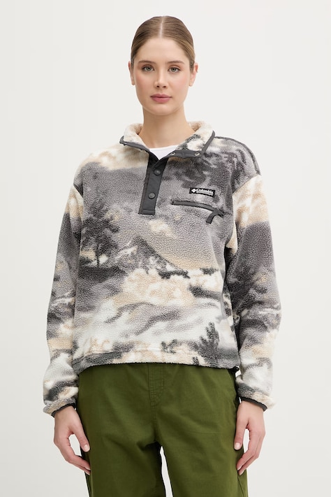Columbia bluza polarowa damska Helvetia szara 2098501
