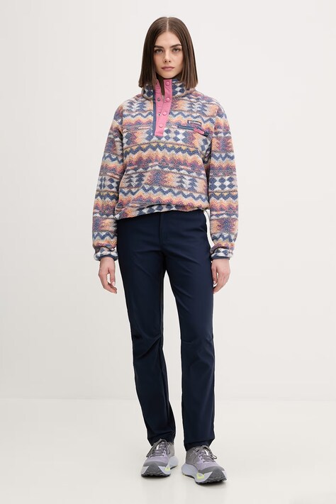 Columbia bluza sportowa Helvetia kolor niebieski wzorzysta 2098501