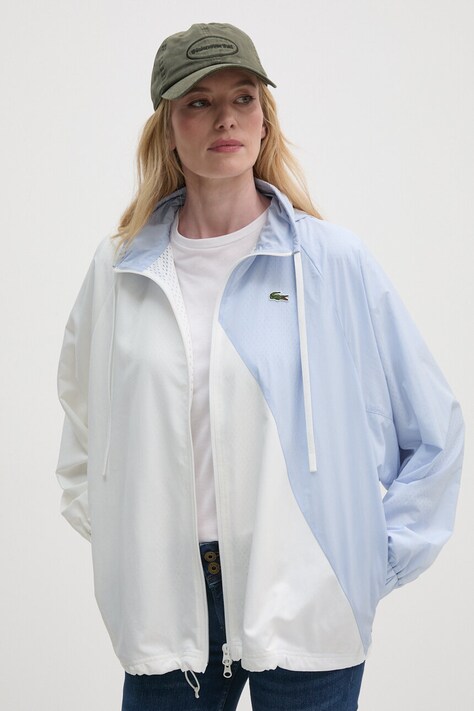 Lacoste geaca femei, de tranzitie, oversize, BF6949