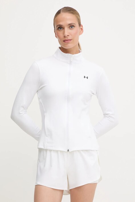 Under Armour bluza treningowa Motion EMEA kolor biały gładka 1388650