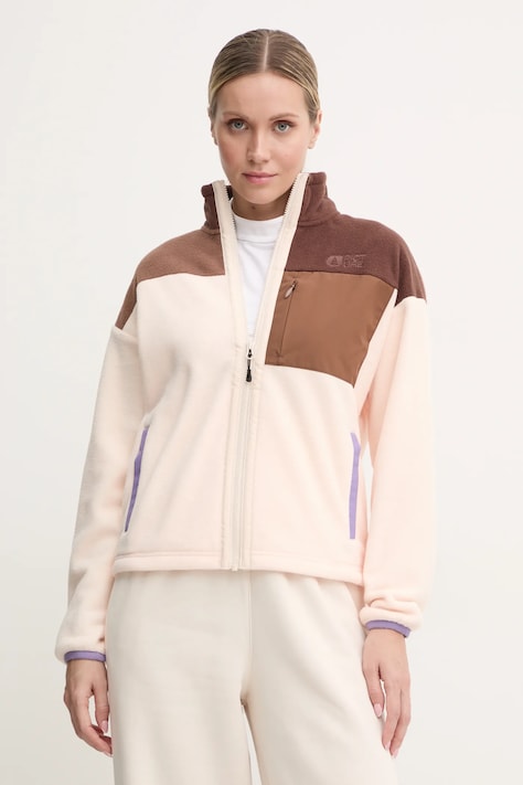 Спортивная кофта Picture Arcca цвет бежевый узор SWT0162