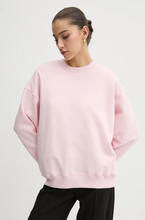 Hollister Co. felpa donna colore rosa  KI352-4218