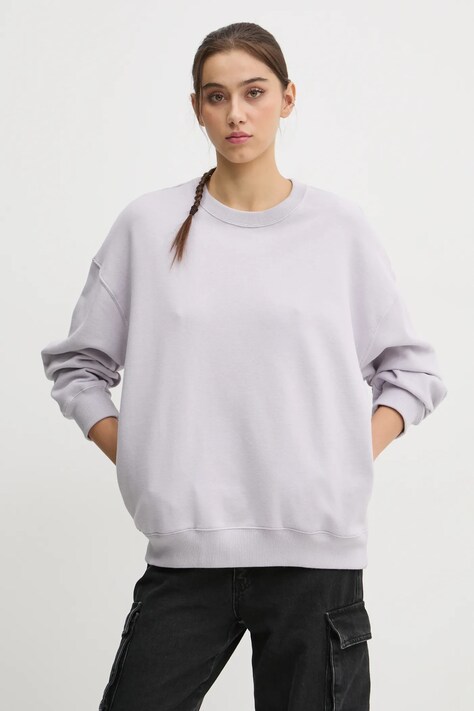 Hollister Co. bluza femei, culoarea violet, neted, KI352-4218