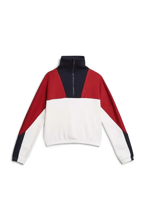 Παιδική μπλούζα Tommy Hilfiger χρώμα: κόκκινο, KG0KG08040