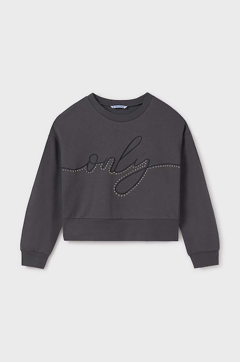Παιδική μπλούζα Mayoral χρώμα: γκρι, 7467