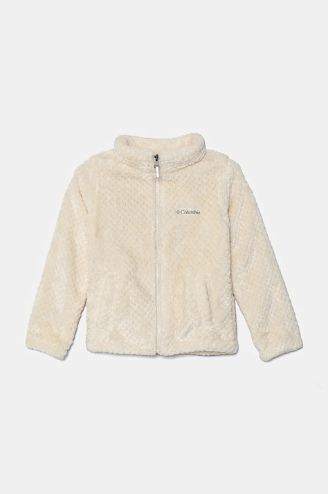 Βρεφική μπλούζα fleece Columbia Fire Side χρώμα: μπεζ, 1799083