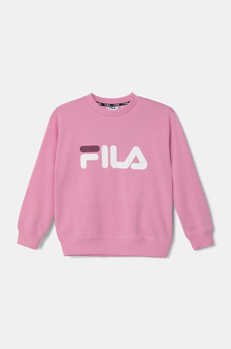 Детская кофта Fila BABINA GREDA цвет розовый с принтом FAK0121