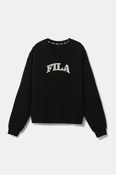 Кофта Fila LOLLAR цвет чёрный с принтом FAT0579