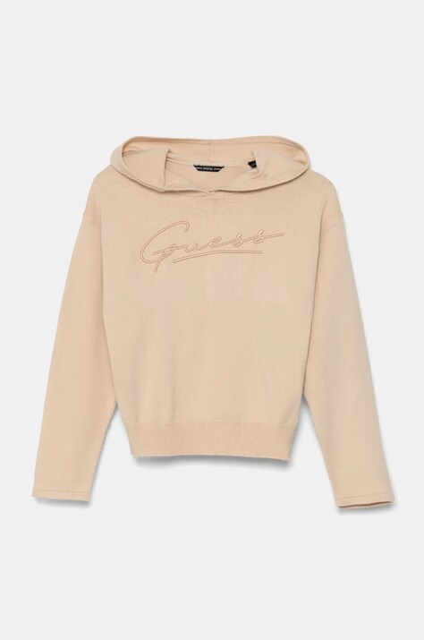 Детски пуловер Guess в бежово от лека материя J4BR16 Z2V42