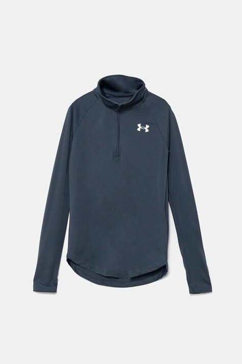 Детски суичър Under Armour Tech Graphic 1 в сиво с принт 1379532