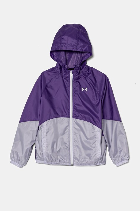 Under Armour geaca copii SPORT WINDBREAKER JKT culoarea violet, 1384206