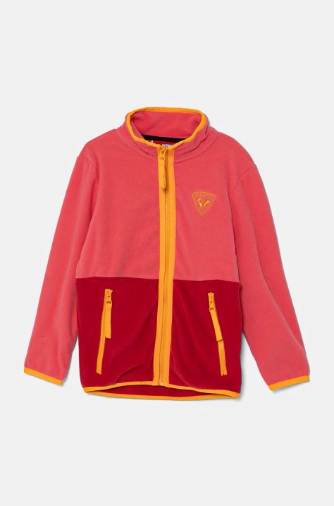 Βρεφική μπλούζα fleece Rossignol STRAWPILE χρώμα: ροζ, RLNYL03