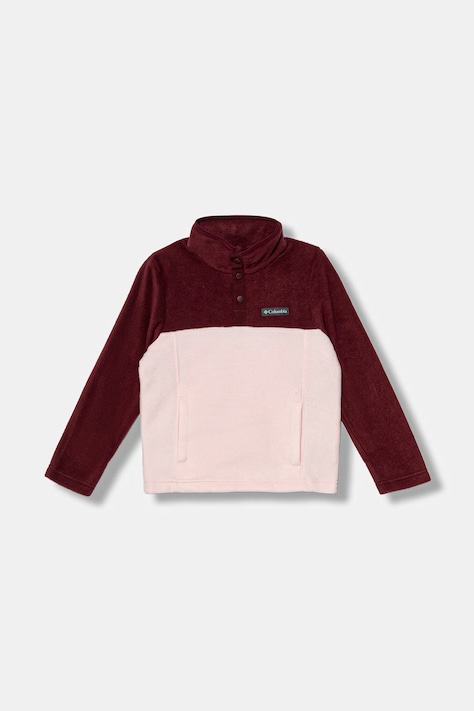 Βρεφική μπλούζα fleece Columbia Steens Mtn χρώμα: κόκκινο, 2087881