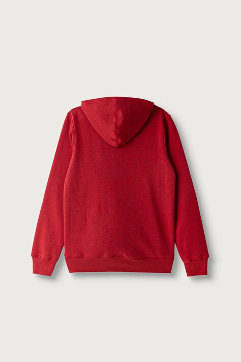 Levi's кофта з капюшоном дитяча з бавовною MINI BATWING HOODIE червона 9EL452